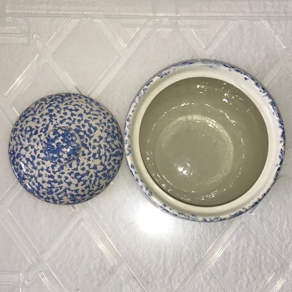 TIENSHAN Sponge Blue Goose Large Canister & Lid - Picture 5 of 7